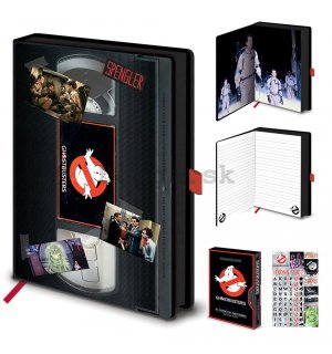 Poznámkový blok - Ghostbusters VHS